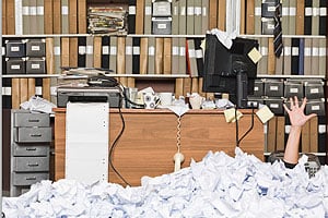 Drowning in paper