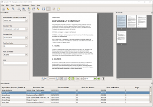 Halogen showing an example HR document