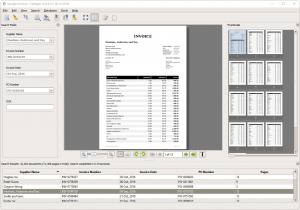 Halogen showing an example invoice